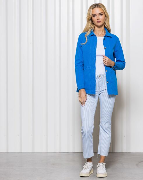Veste Grid victoria blue