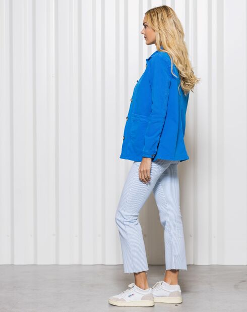 Veste Grid victoria blue