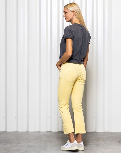 Pantalon Jodie faded yellow