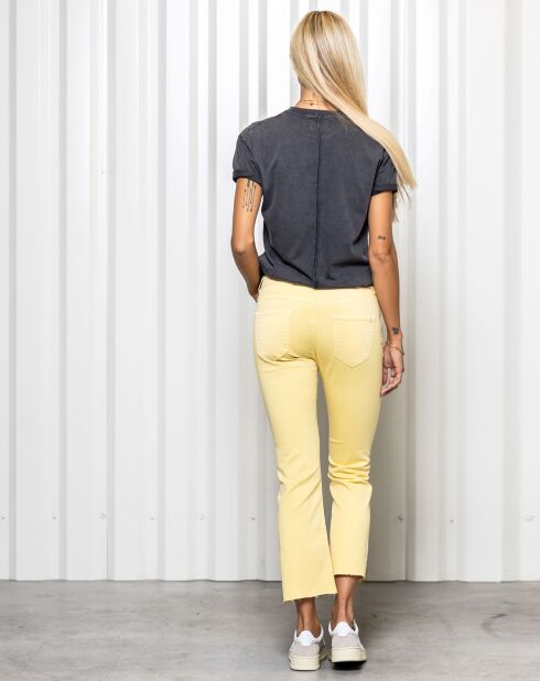 Pantalon Jodie faded yellow