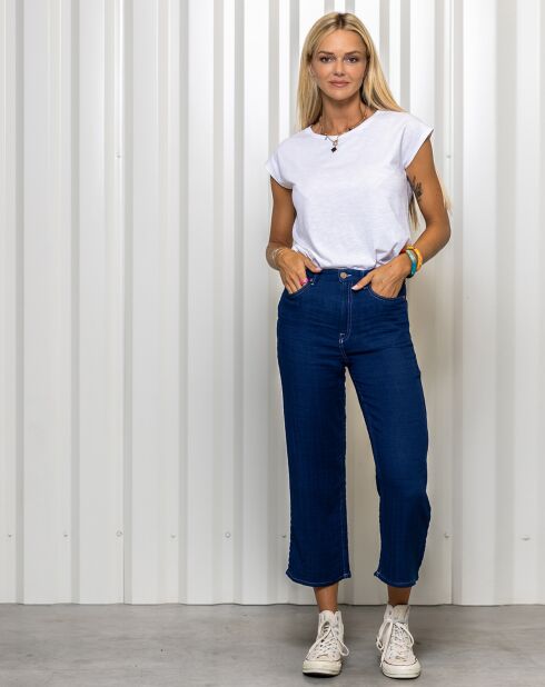 Jeans Karolina blu mare con lavaggio