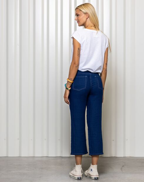 Jeans Karolina blu mare con lavaggio