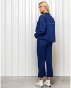 Pantalon Karolina shine blue