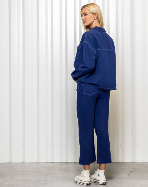 Karolina Shine blaue Hose