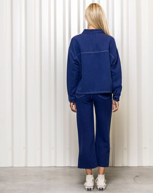 Pantalon Karolina shine blue