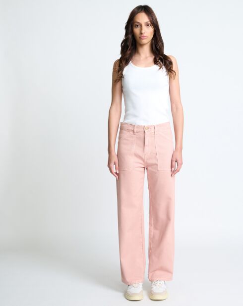 Pantalon Tommy rose quartz