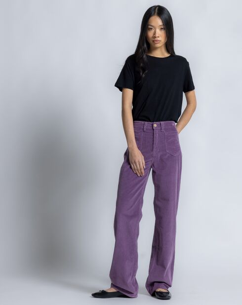 Paarse broek van Dylan