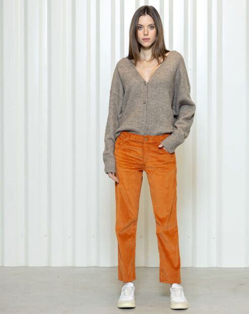 Pantalon Harlow cuir