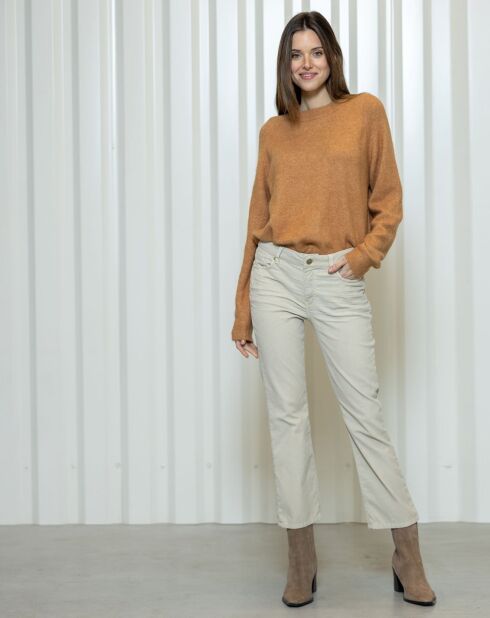 Pantalon Jodie crème