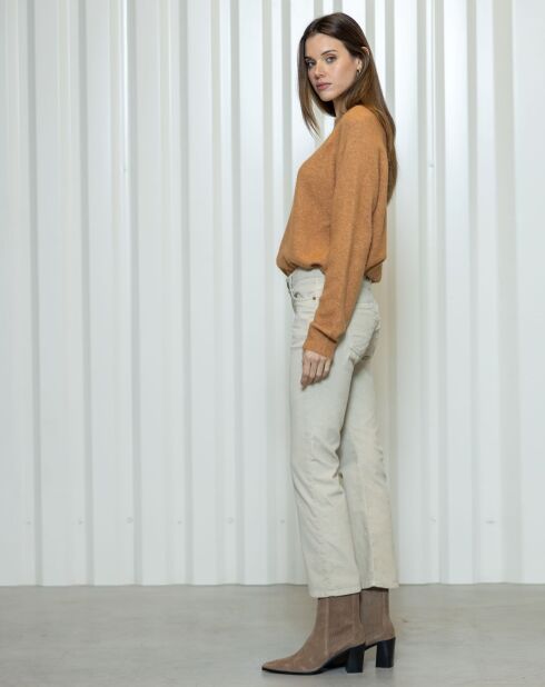 Pantalon Jodie crème