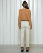 Pantalon Jodie crème