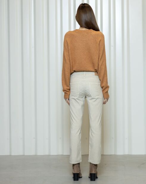 Pantalon Jodie crème