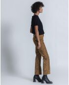 Pantalon Jodie leopard