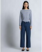 Karolina echte marineblauwe broek