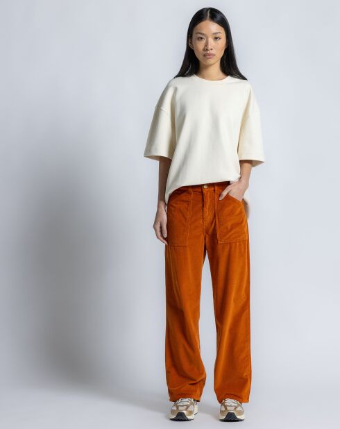 Tommy leren broek