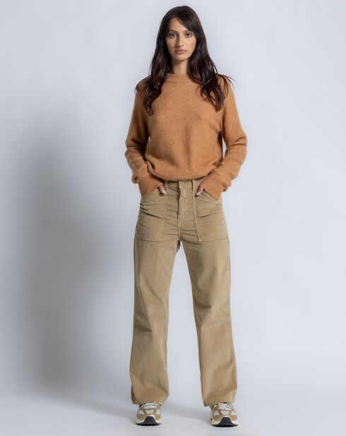 Pantaloni Tommy taos taupe