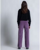 Pantalon Tommy violet