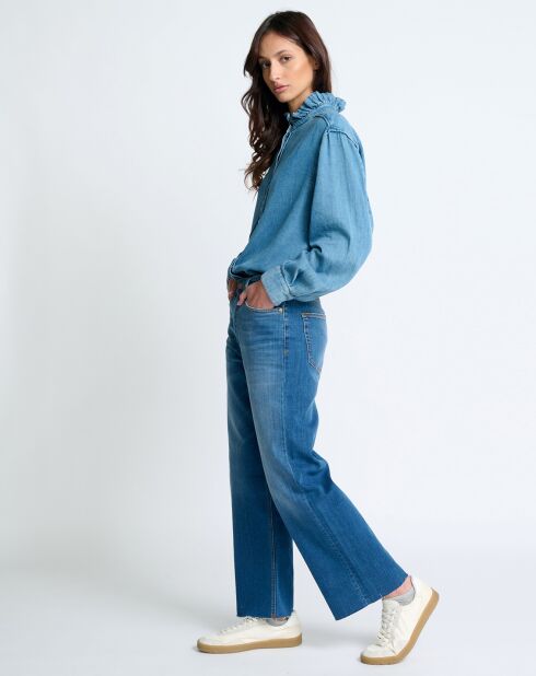 Chemise Carey indigo