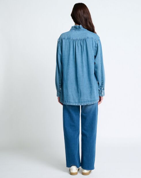 Chemise Carey indigo