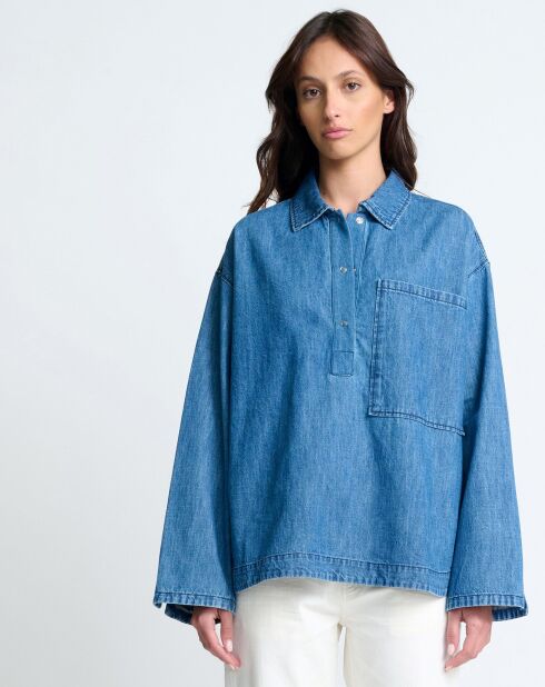 Chemise Franky indigo