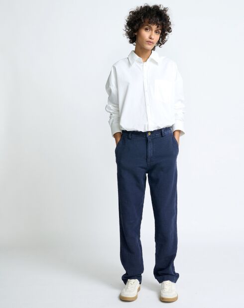 Funky tintenblaue Hose