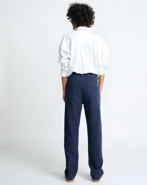 Funky tintenblaue Hose