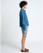 Camicia Indigo Link