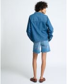 Camicia Indigo Link