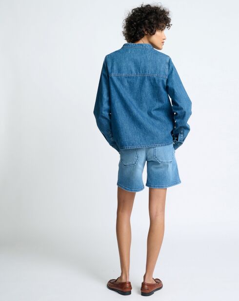Camicia Indigo Link
