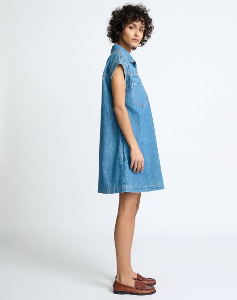 Robe Thalie indigo