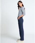 Pantaloni Tommy blu inchiostro