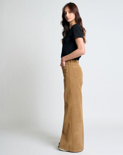 Pantalon Cocker beige cord