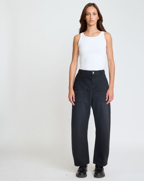 Jean Horn black 502 denim