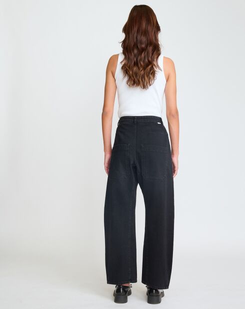 Jean Horn black 502 denim