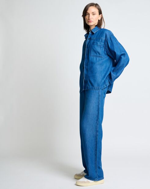 Chemise Lipa blue wash denim