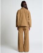 Veste Mia beige cord