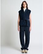Veste Namaste blue velvet
