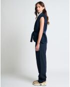 Veste Namaste blue velvet