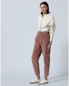 Pantalon Paige rose sienne