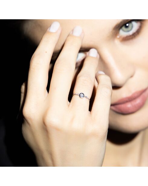 Bague Mon unique Diamants 0.07 ct or blanc
