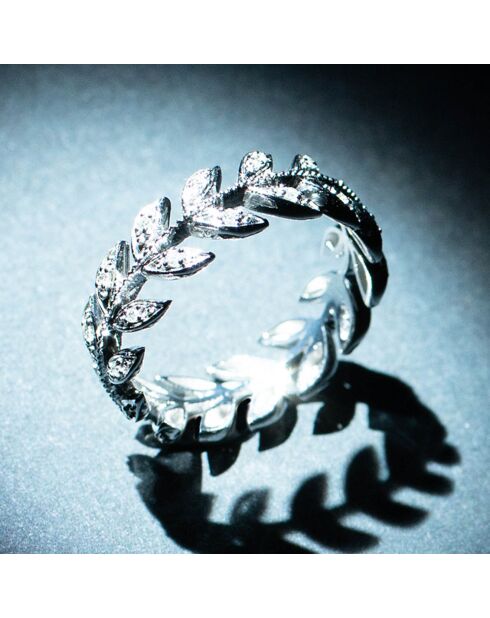 Bague Héritage Diamants 0.12 ct or blanc