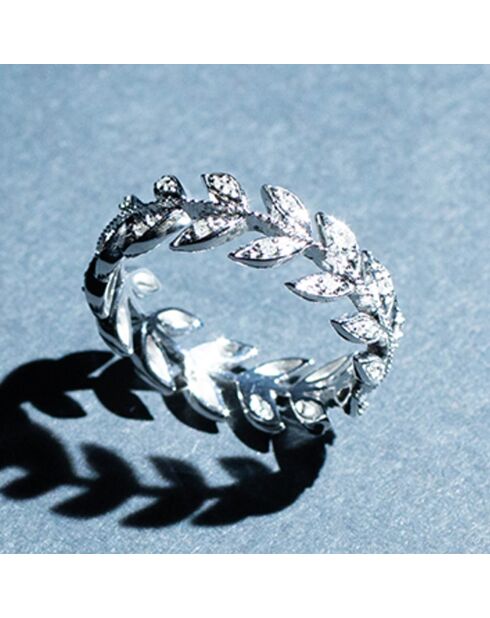 Bague Héritage Diamants 0.12 ct or blanc