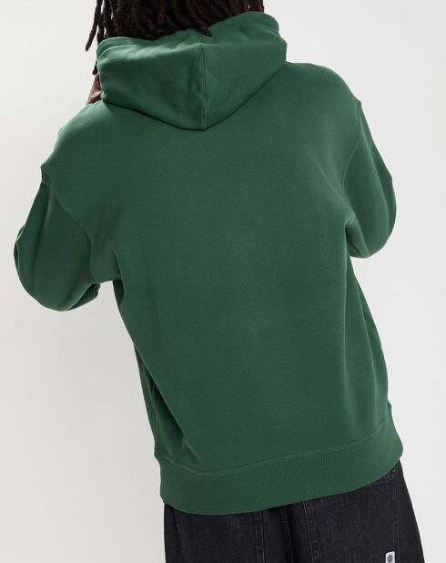 Sweat à capuche Cornell Cipher vert