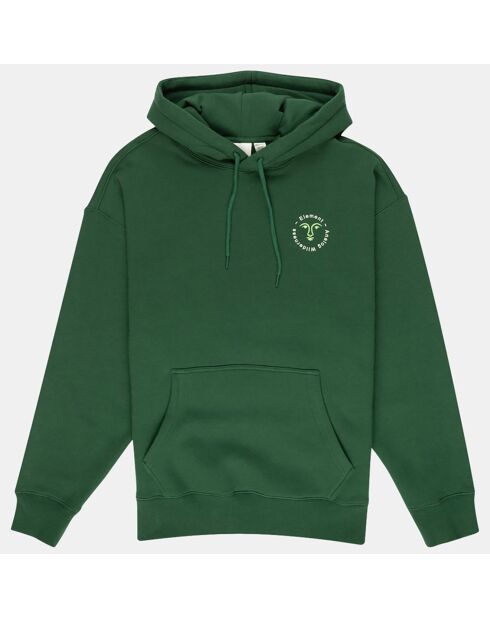 Sweat à capuche Cornell Cipher vert