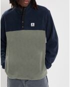 Blouson Polaire à enfiler Abenaki bleu/vert