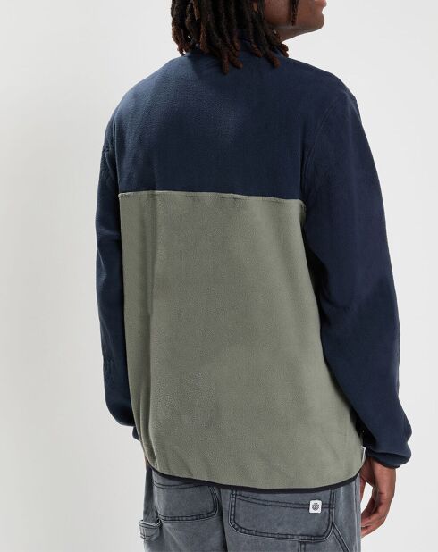 Blouson Polaire à enfiler Abenaki bleu/vert