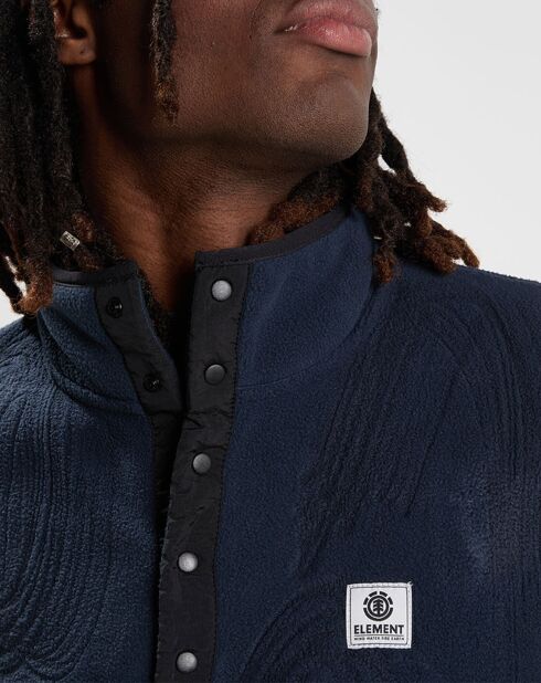 Blouson Polaire à enfiler Abenaki bleu/vert