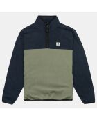 Blouson Polaire à enfiler Abenaki bleu/vert