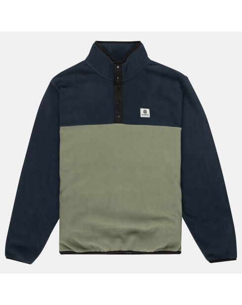 Blouson Polaire à enfiler Abenaki bleu/vert