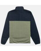 Blouson Polaire à enfiler Abenaki bleu/vert